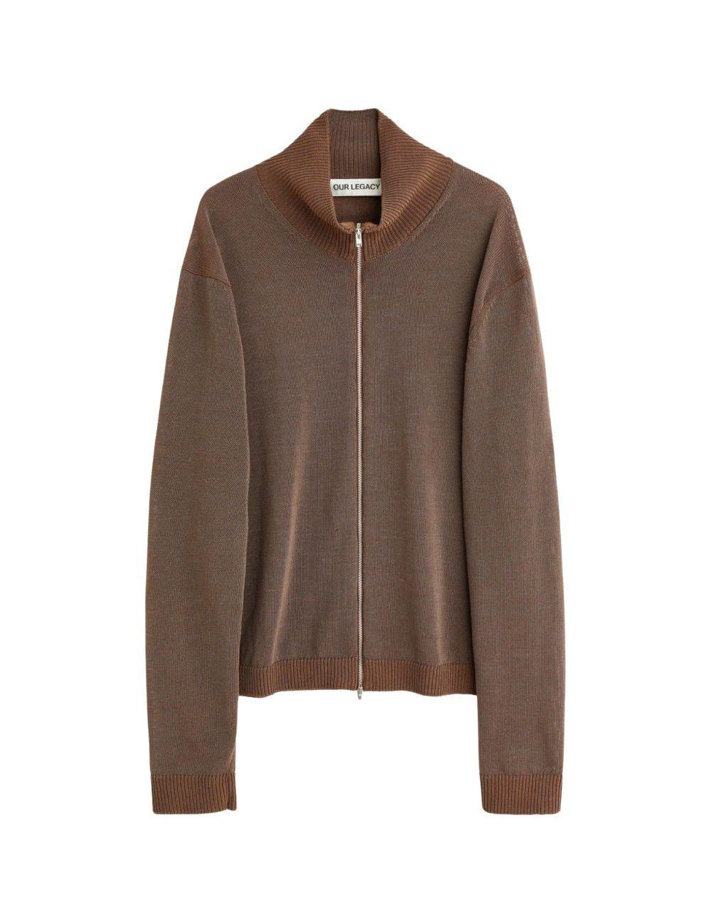 Cardigan Float Funnel in marrone Our legacy - uomo 
