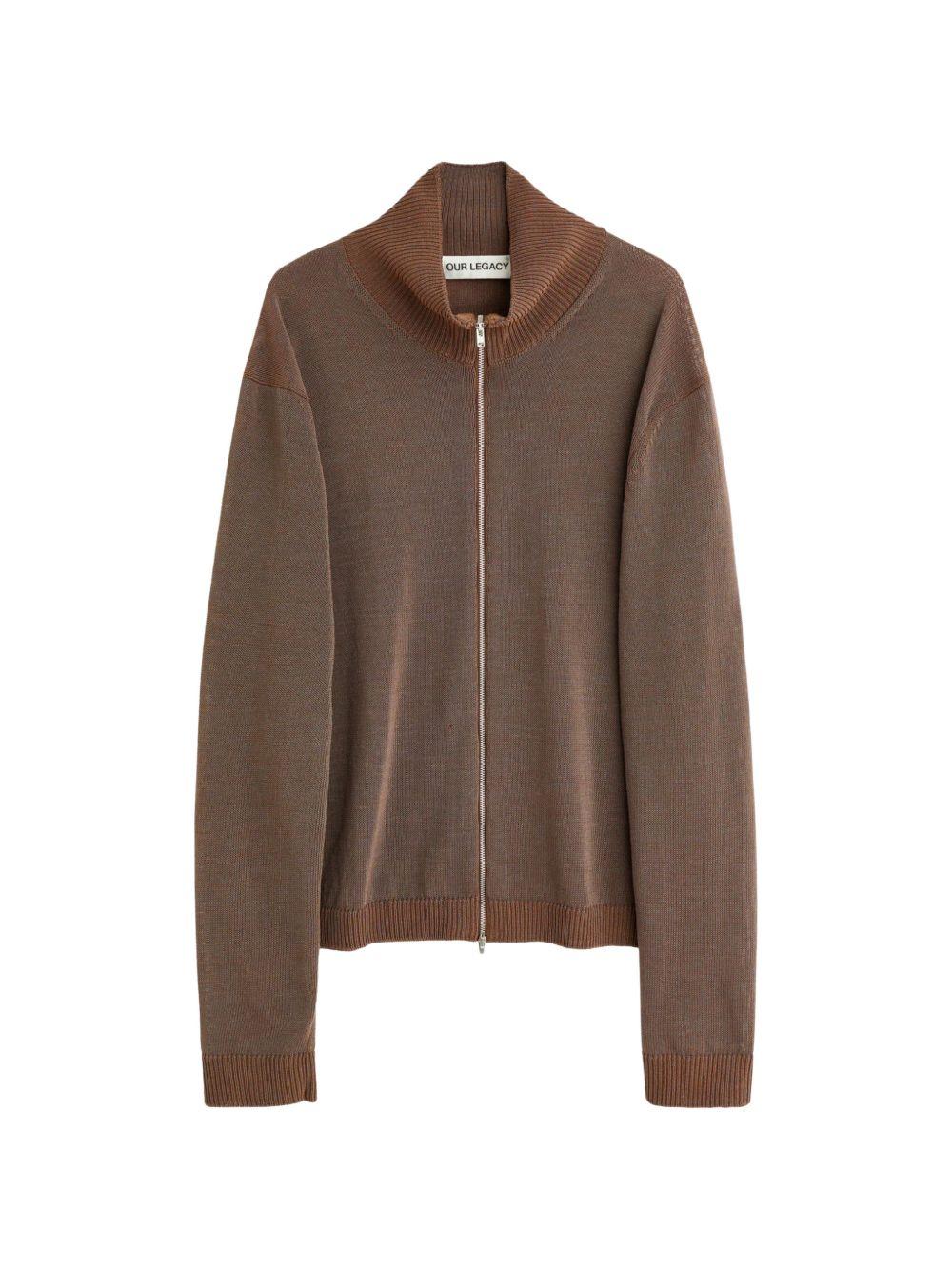 Cardigan Float Funnel in marrone Our legacy - uomo 