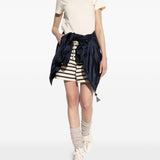 T-shirt con logo in bianco Moncler - donna 