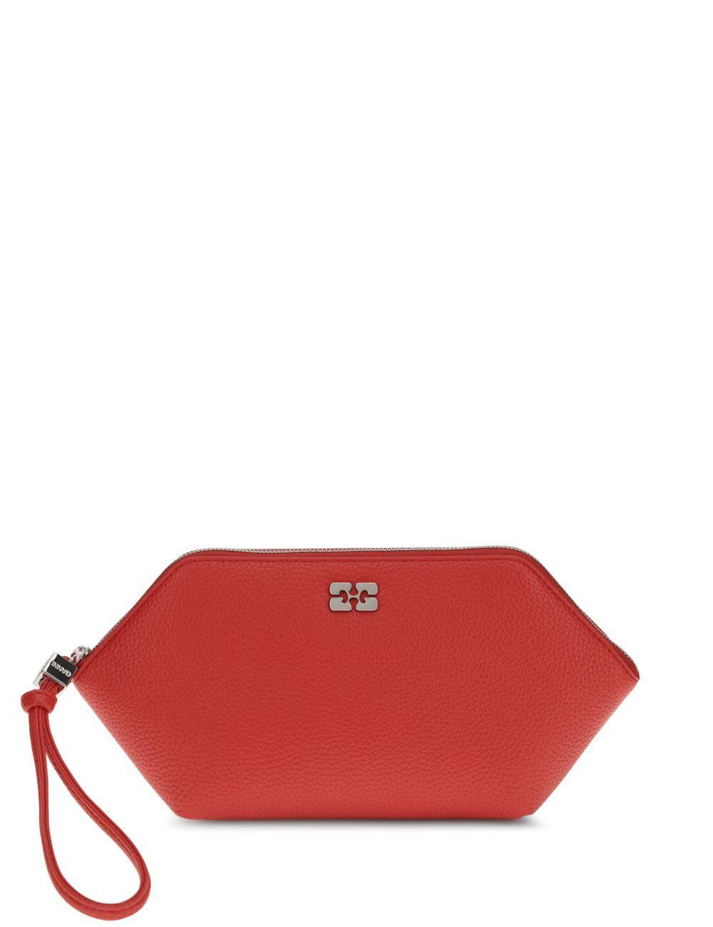 BORSA BEAUTY bou IN rosso GANNI - DONNA 