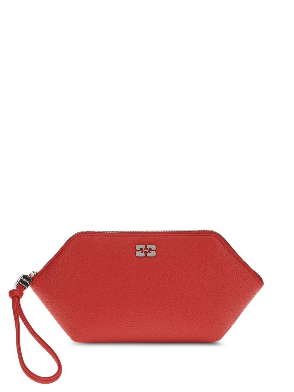 BORSA BEAUTY bou IN rosso GANNI - DONNA 