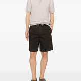 Pantaloncini con tasche anteriori in marrone Zegna - uomo 