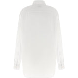 Camicia di cotone a maniche lunghe cheers in bianco Dries van noten - donna 