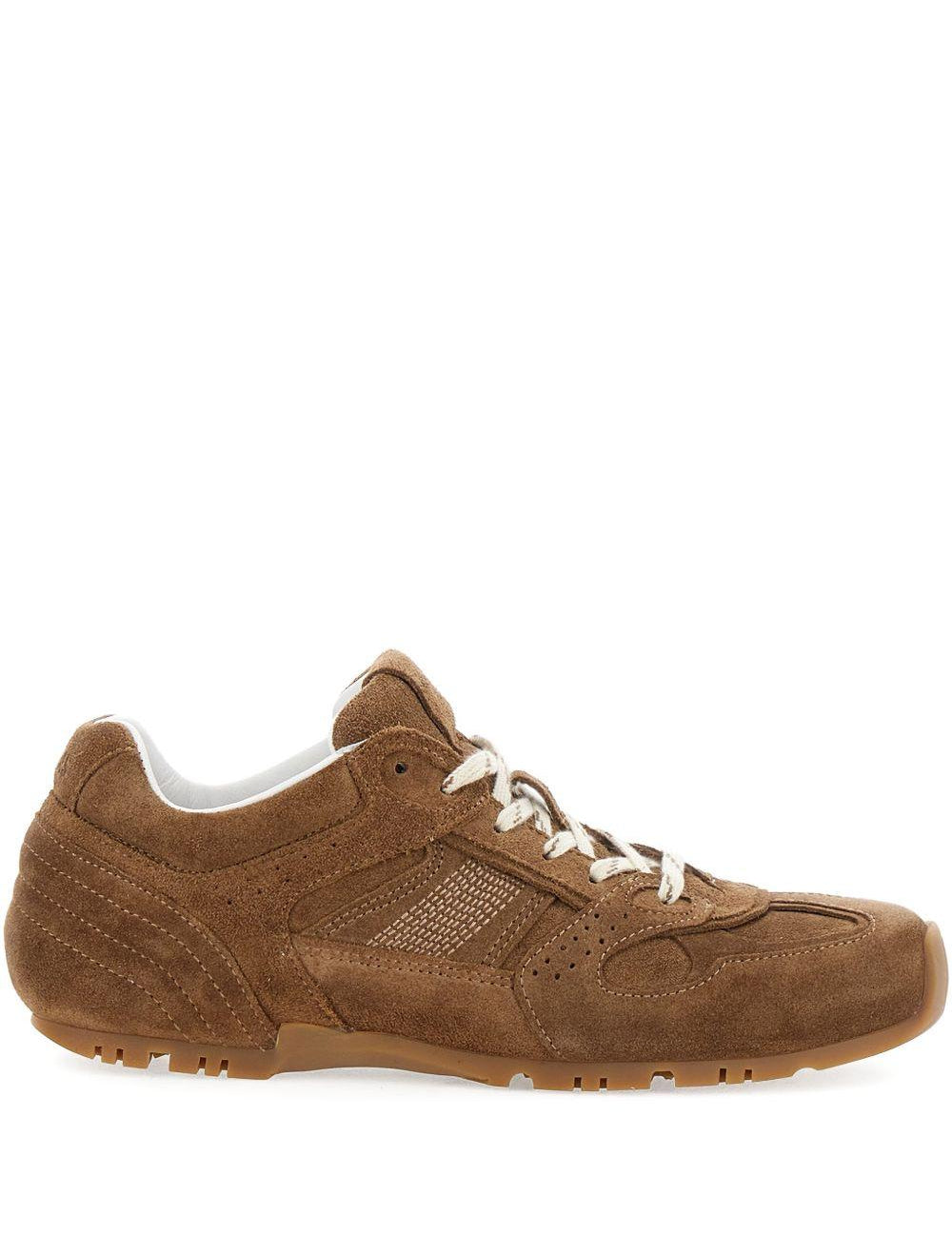 Sneakers in pelle scamosciata in marrone Alohas - donna 