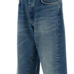 Jeans a gamba larga con cinque tasche in blu Sunflower - uomo 