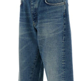 Jeans a gamba larga con cinque tasche in blu Sunflower - uomo 