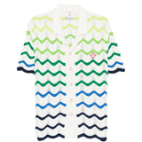 Camicia all'uncinetto multicolor Casablanca - uomo 