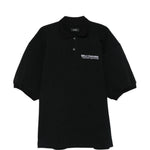 Polo con ricamo in nero Willy chavarria - uomo 
