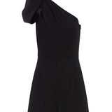 Tuta corta monospalla in nero Maxmara pianoforte - donna 