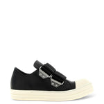 Sneakers in pelle in nero Rick owens - uomo 