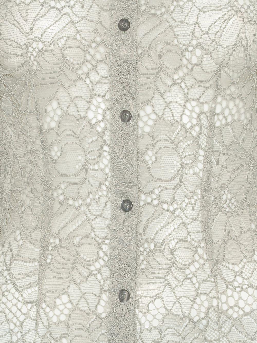 Camicia in pizzo in grigio Rotate - donna 