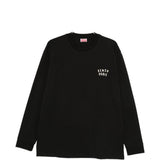 T-shirt a maniche lunghe con logo in nero Kenzo - uomo 