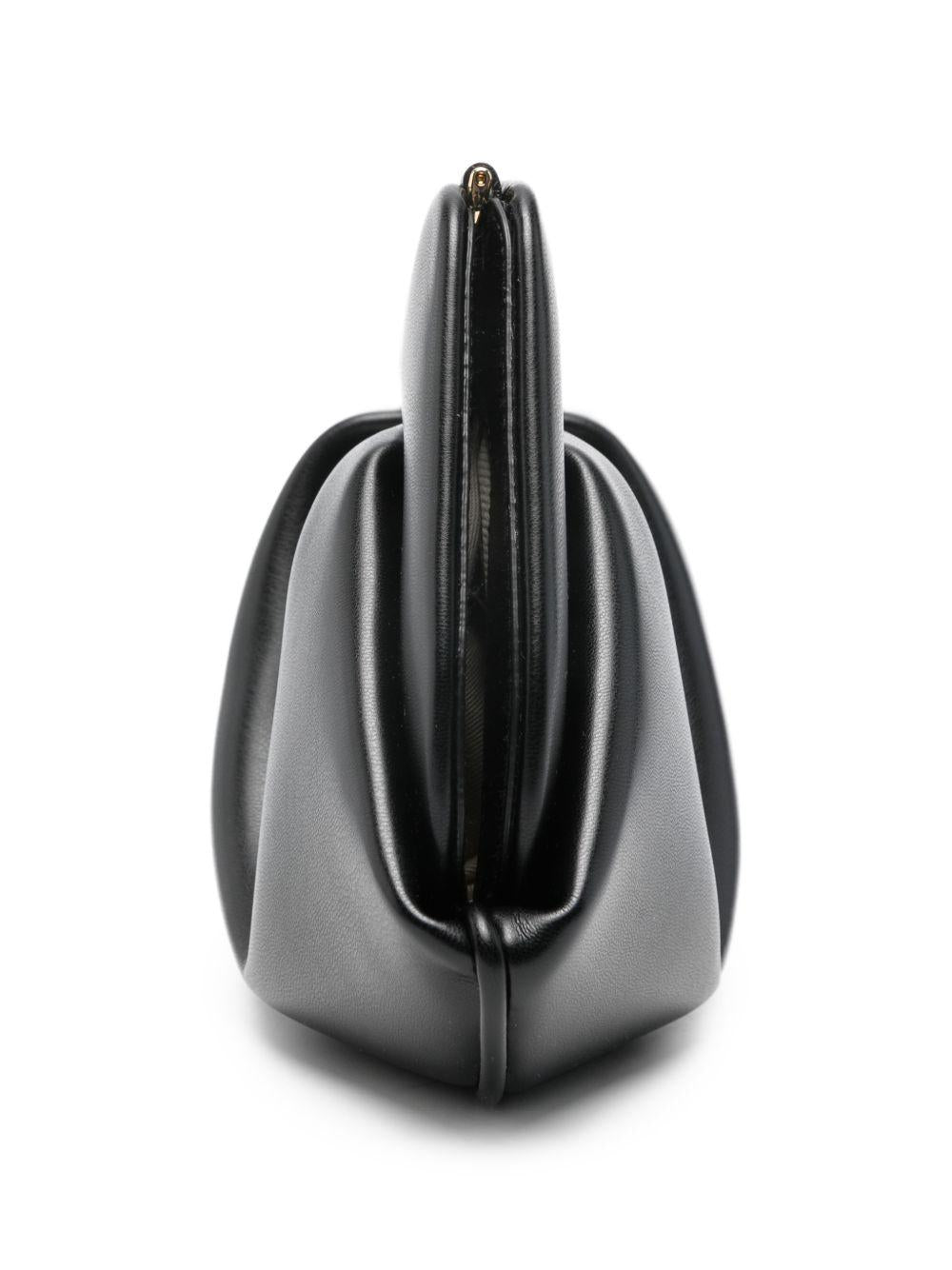 Clutch bios baguette in nero Themoirè - donna 