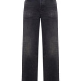 Jeans dritti con cinque tasche in  nero Haikure - uomo 