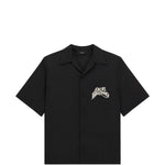 Camicia a maniche corte Hollywood in nero 