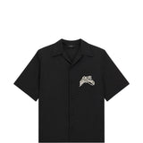 Camicia a maniche corte Hollywood in nero 