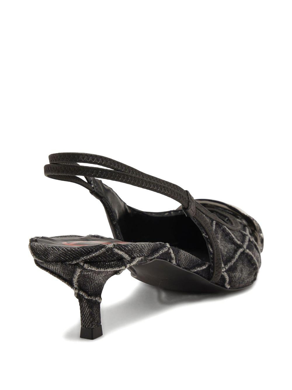 Décolleté con tacco d-venus sb in nero Diesel - donna 