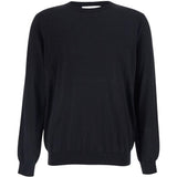 Maglione a girocollo in nero Kangra - uomo 