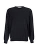 Maglione a girocollo in nero Kangra - uomo
