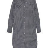 Chemisier con motivo a righe in bianco e nero Toteme - donna 