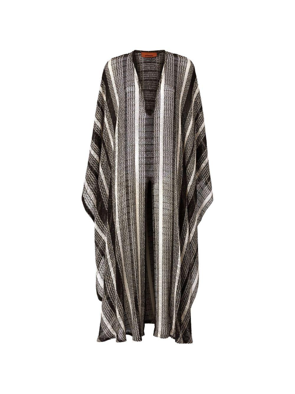 Abito a caftano con paillettes multicolore Missoni - donna 