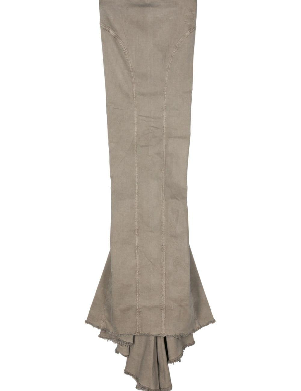 Gonna denim Al Pilar in grigio - donna 