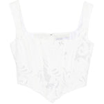 Corsetto in pizzo bianco Giuseppe Di Morabito - donna 