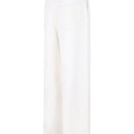 Pantaloni con passanti in bianco 's maxmara - donna 