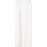 Pantaloni con passanti in bianco 's maxmara - donna 
