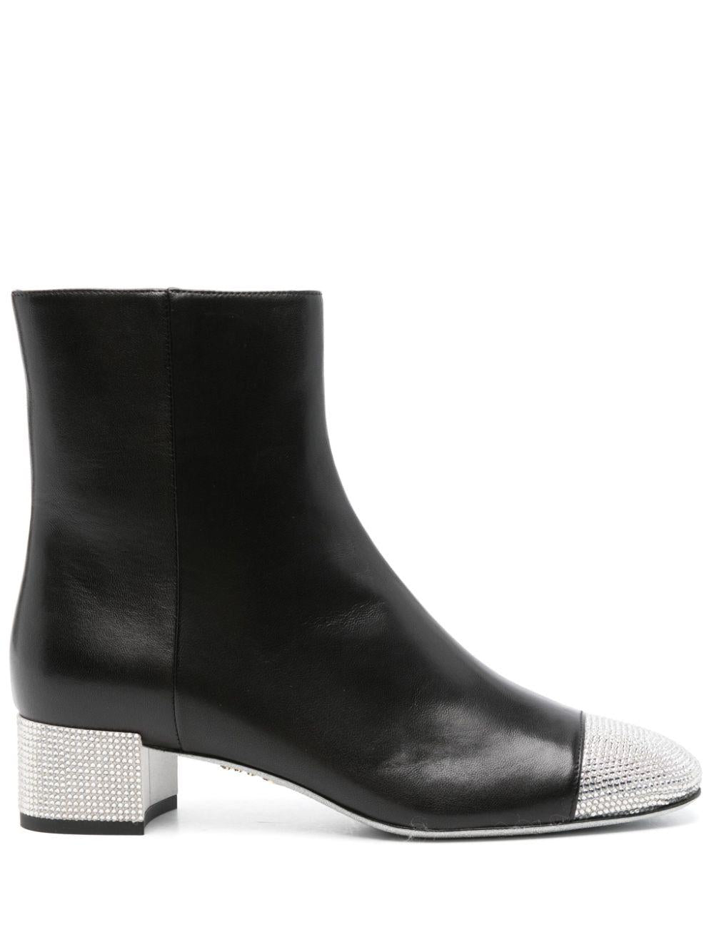 Stivaletti bonnie 40mm in nero di René Caovilla - donna 