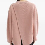 Maglione a coste in rosa Jil Sander - donna 