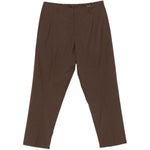 pantaloni diky in marrone grayed - uomo 