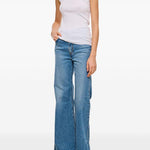 Jeans dritti in misto cotone in azzurro Levi's - donna 