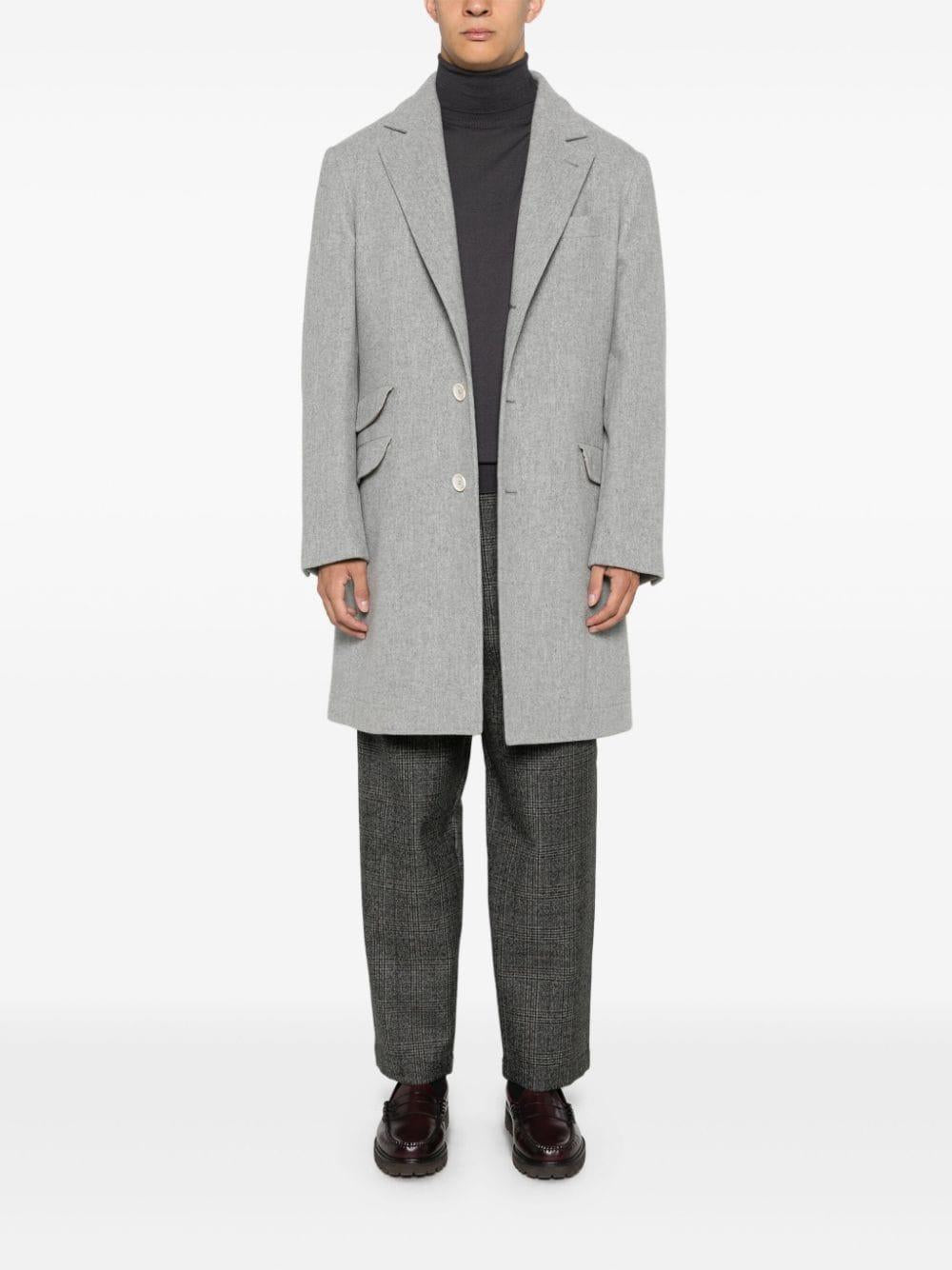 Maglione Camio Branco in grigio scuso Barena Venezia - uomo 