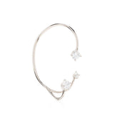 Earcuff con cristalli color argento Panconesi - donna 