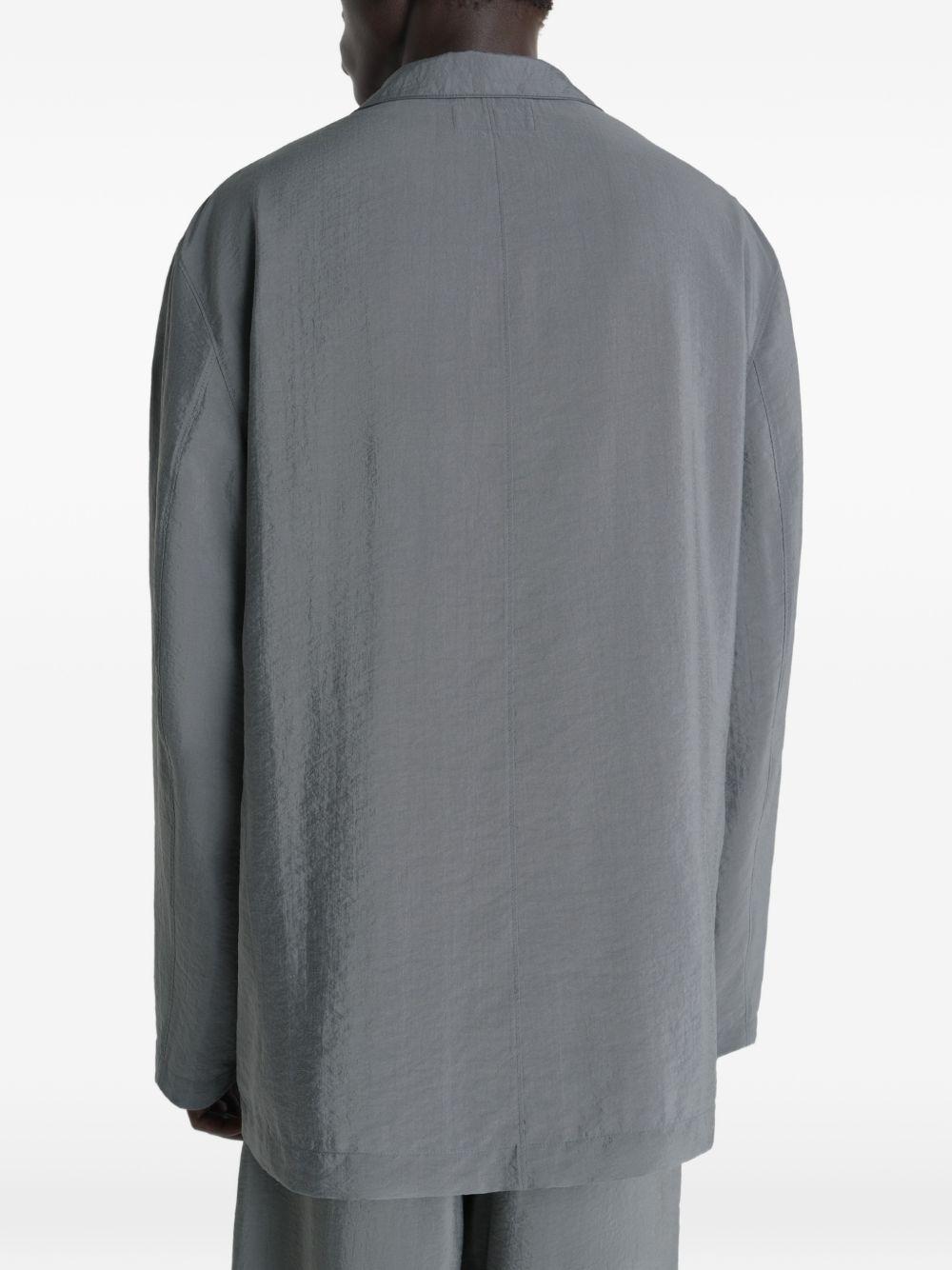 Giacca doppiopetto Soft in grigio Lemaire - uomo 