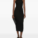 Abito con scollo tondo in nero WARDROBE.NYC - donna 