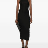 Abito con scollo tondo in nero WARDROBE.NYC - donna 