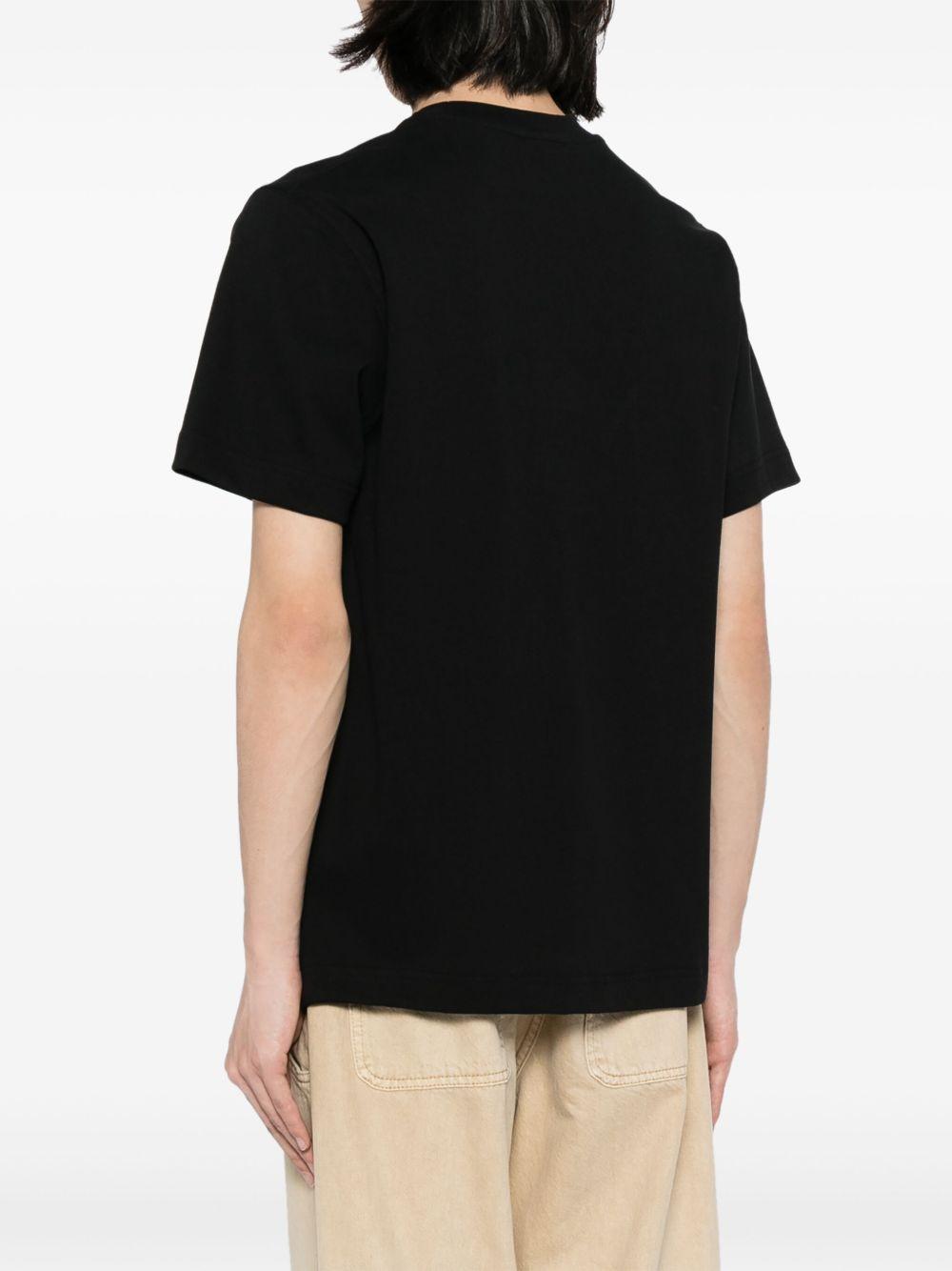 T-shirt Le T-shirt Gros Grain in nero Jacquemus - uomo 