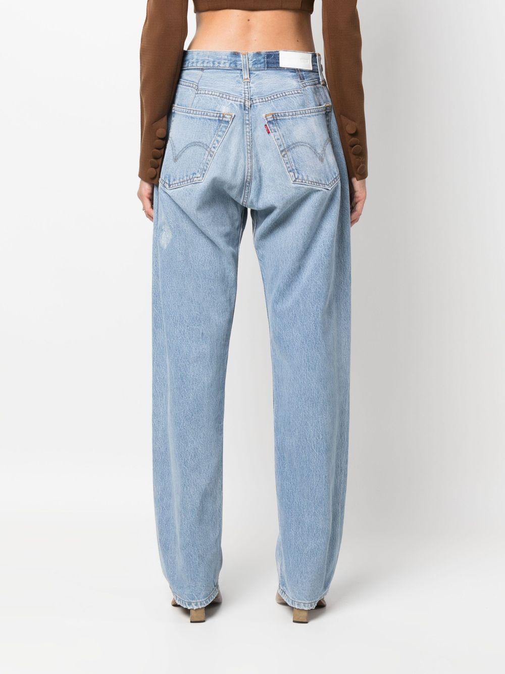 Jeans dritti anni '90 in blu Re/done - donna 