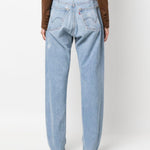 Jeans dritti anni '90 in blu Re/done - donna 