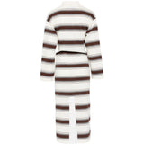 Abito a righe con colletto in bianco Feng Chen Wang - donna 