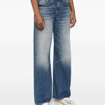 Jeans D'arcy a gamba ampia in blu R13 - donna 