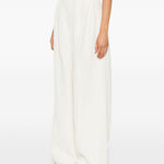 Pantaloni Palazzo Paella in bianco Uma wang  - donna 