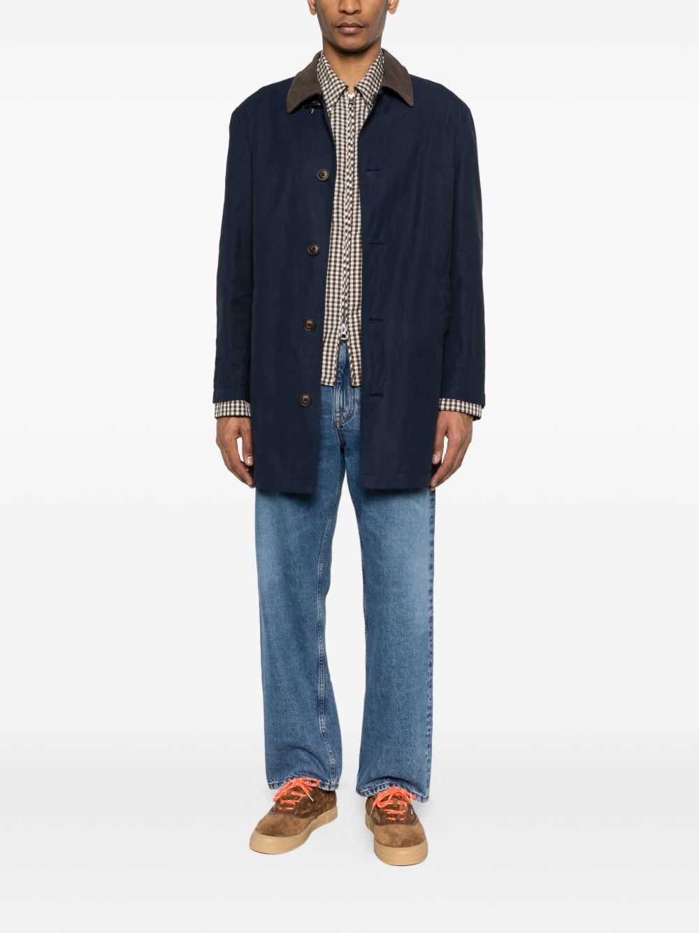 Impermbeabile con bottoni in blu Fay - uomo 