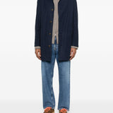 Impermbeabile con bottoni in blu Fay - uomo 