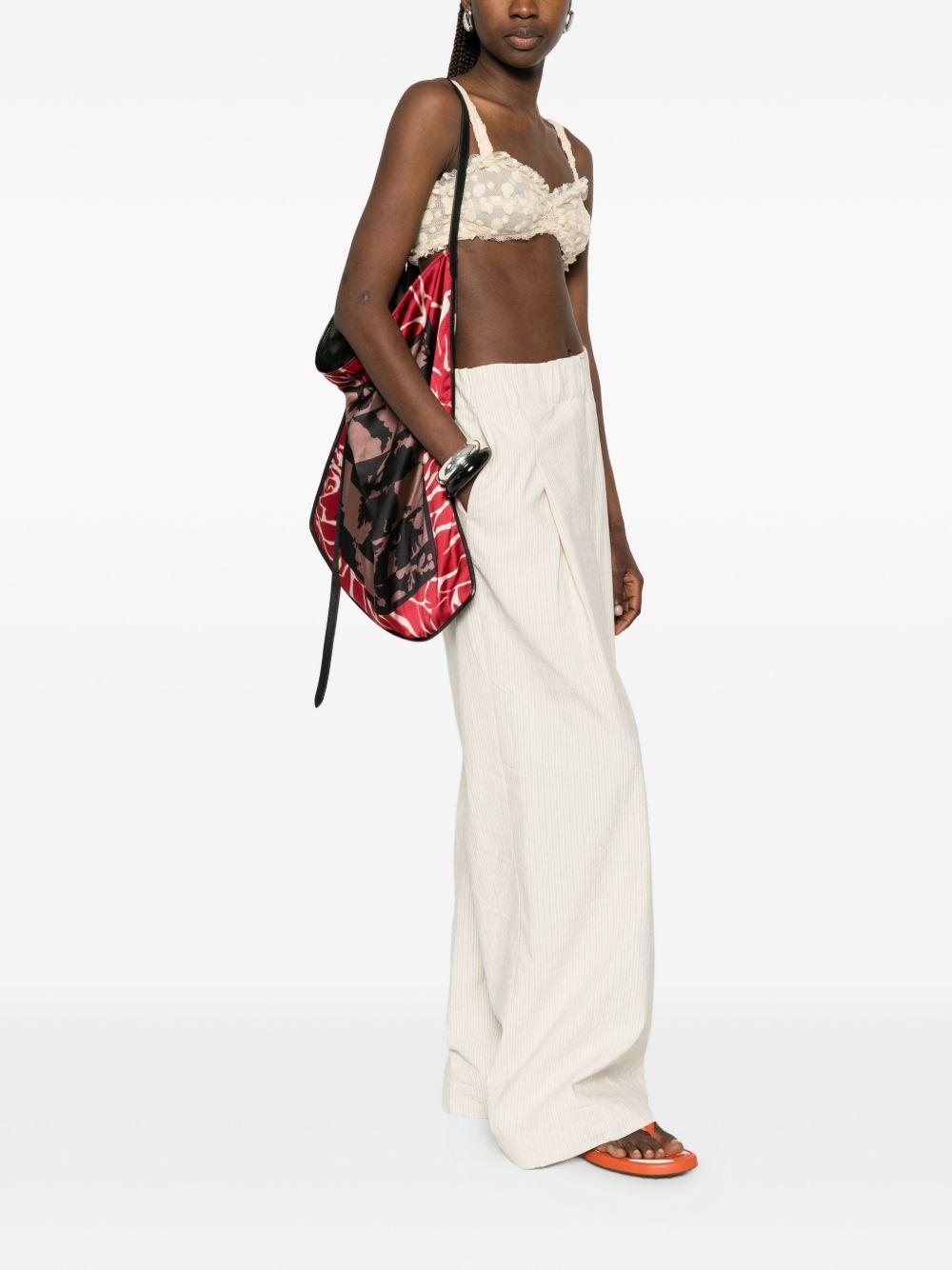 Top a pois in rosa Dries van noten - donna 