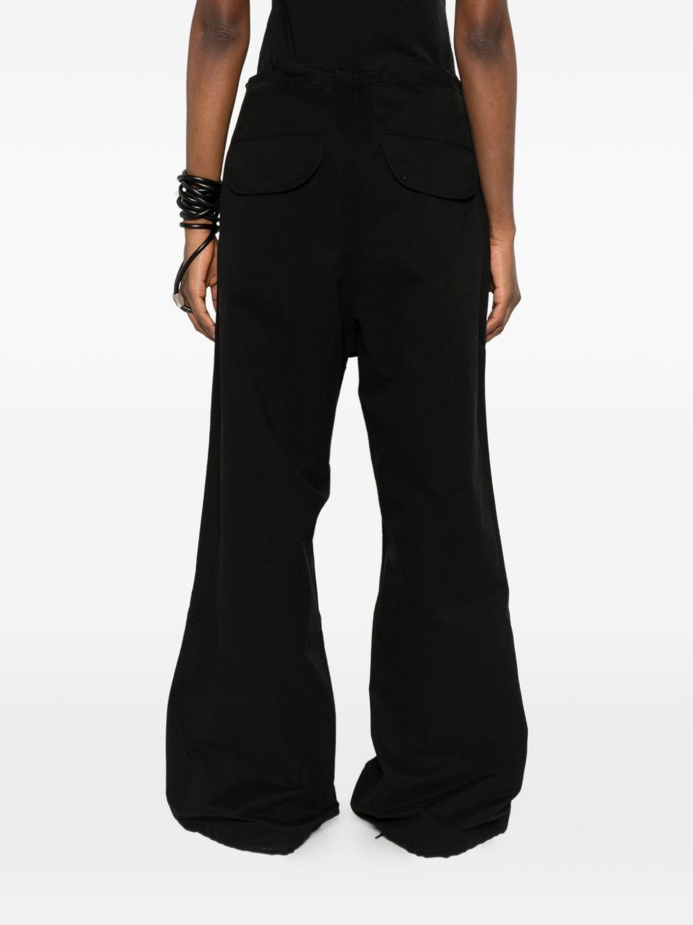 Pantaloni cargo con coulisse in nero Entire studios - unisex 