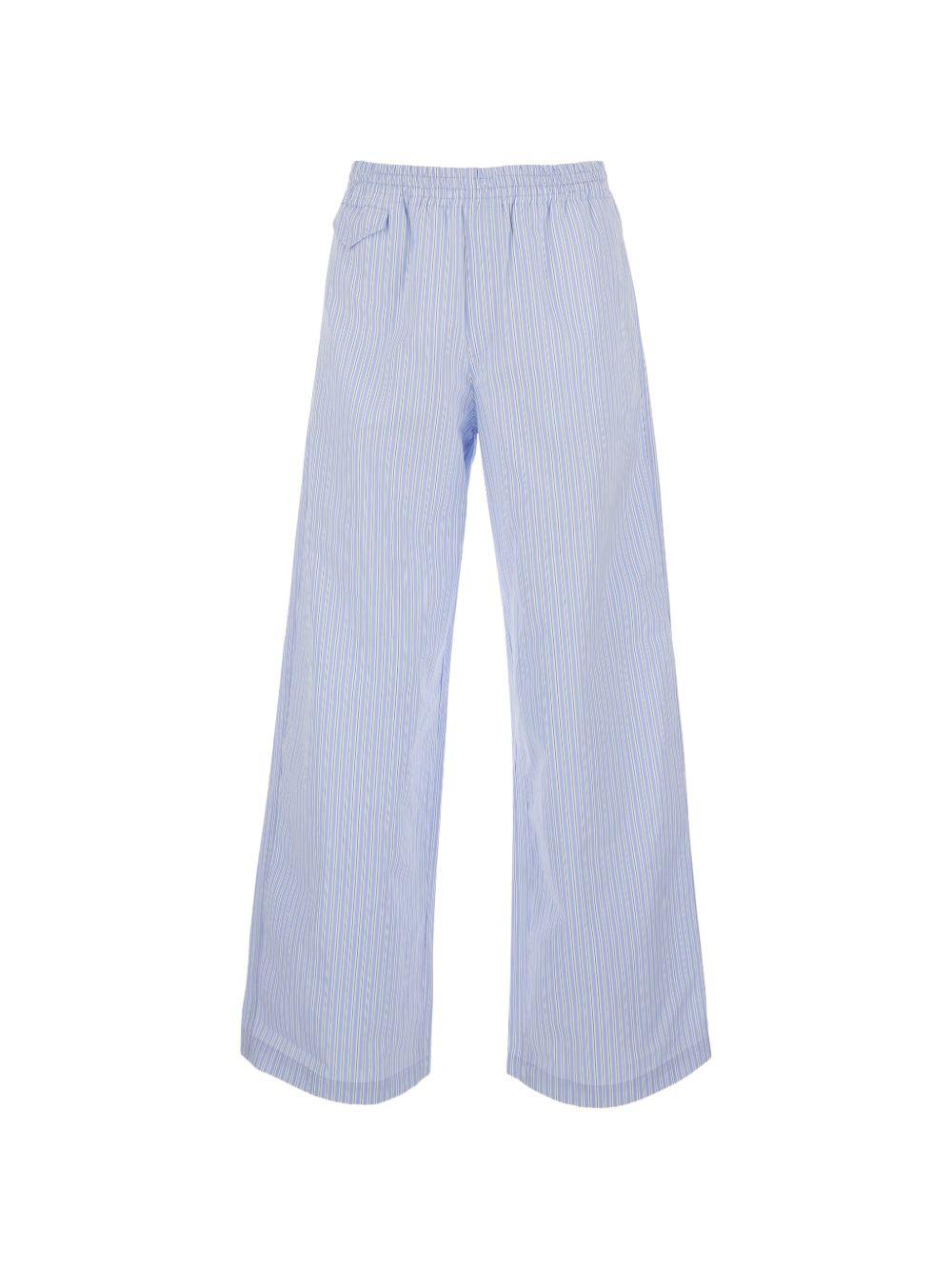 Pantaloni con vita elasticizzata in celeste A.P.C. - uomo 