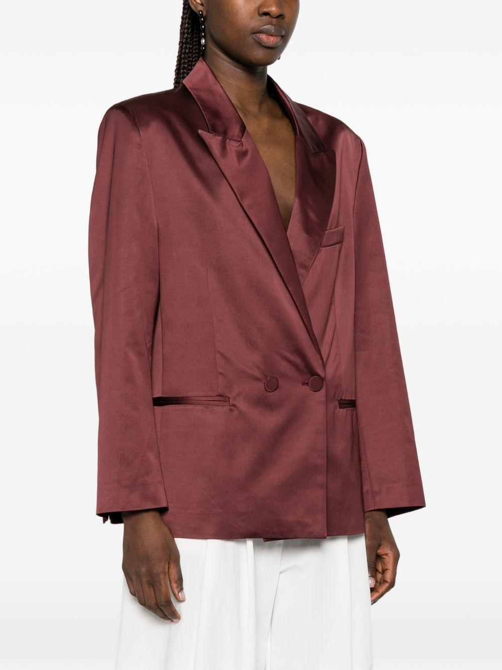 Blazer doppio petto in rosso Forte forte - donna 